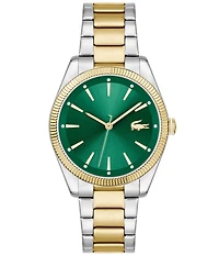 Lacoste Women's Capucine Quartz Analog Two Tone Stainless Steel Bracelet Watch