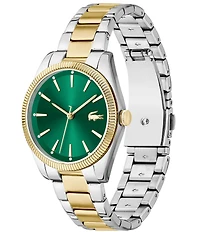 Lacoste Women's Capucine Quartz Analog Two Tone Stainless Steel Bracelet Watch