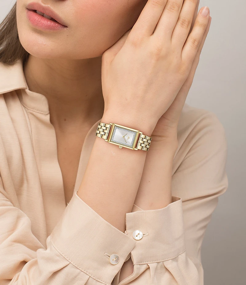 Lacoste Women's Catherine Two Hand Stainless Steel Bracelet Watch