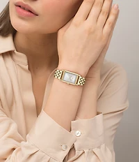 Lacoste Women's Catherine Two Hand Stainless Steel Bracelet Watch