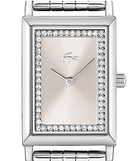 Lacoste Women's Catherine Two Hand Stainless Steel Bracelet Watch