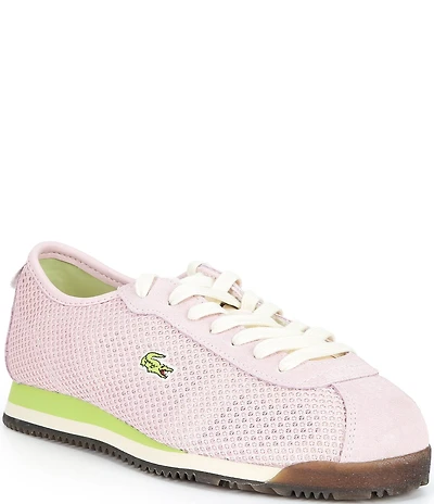 Lacoste Women's Club-Low Mesh Retro Sneakers