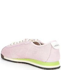 Lacoste Women's Club-Low Mesh Retro Sneakers