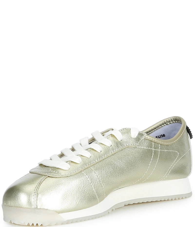 Lacoste Women's Club Low Metallic Leather Sneakers