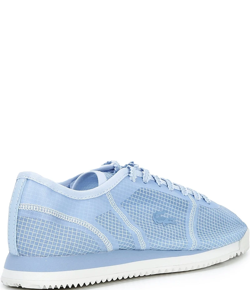 Lacoste Women's Club-Low Sheer Retro Sneakers