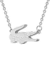 Lacoste Women's Crocodile Collection Stainless Steel Line Bracelet