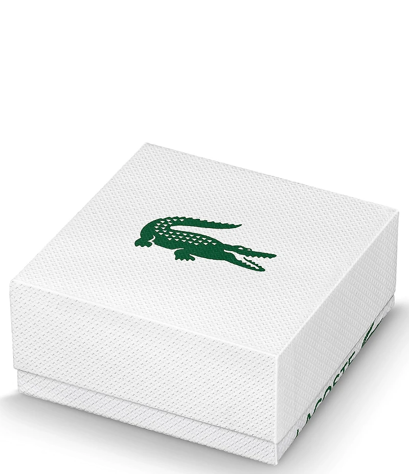 Lacoste Women's Crocodile Yellow IP Gold Line Bracelet