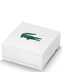 Lacoste Women's Crocodile Yellow IP Gold Line Bracelet