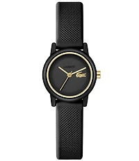 Lacoste Women's L.12.12 Three Hand Silicone Strap Watch