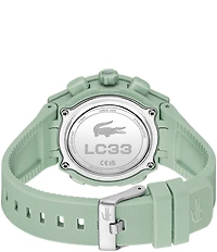 Lacoste Women's LC33 Ana-Digi Silicone Strap Watch