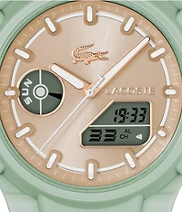 Lacoste Women's LC33 Ana-Digi Silicone Strap Watch