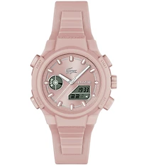 Lacoste Women's LC33 Ana-Digi Silicone Strap Watch