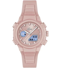 Lacoste Women's LC33 Ana-Digi Silicone Strap Watch