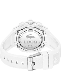 Lacoste Women's LC33 Ana-Digi Silicone Strap Watch