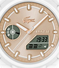 Lacoste Women's LC33 Ana-Digi Silicone Strap Watch