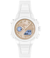 Lacoste Women's LC33 Ana-Digi Silicone Strap Watch