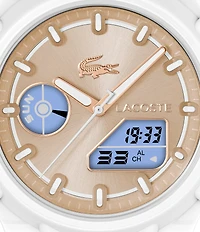 Lacoste Women's LC33 Ana-Digi Silicone Strap Watch