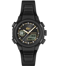 Lacoste Women's LC33 Ana-Digi Silicone Strap Watch