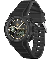 Lacoste Women's LC33 Ana-Digi Silicone Strap Watch