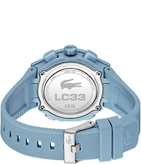 Lacoste Women's LC33 Ana-Digi Silicone Strap Watch
