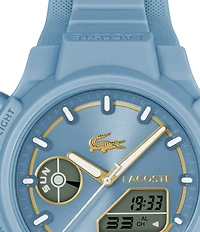 Lacoste Women's LC33 Ana-Digi Silicone Strap Watch