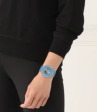 Lacoste Women's LC33 Ana-Digi Silicone Strap Watch