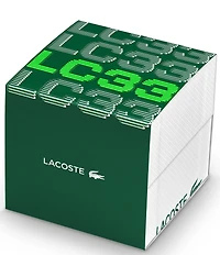 Lacoste Women's LC33 Ana-Digi Transparent Silicone Strap Watch