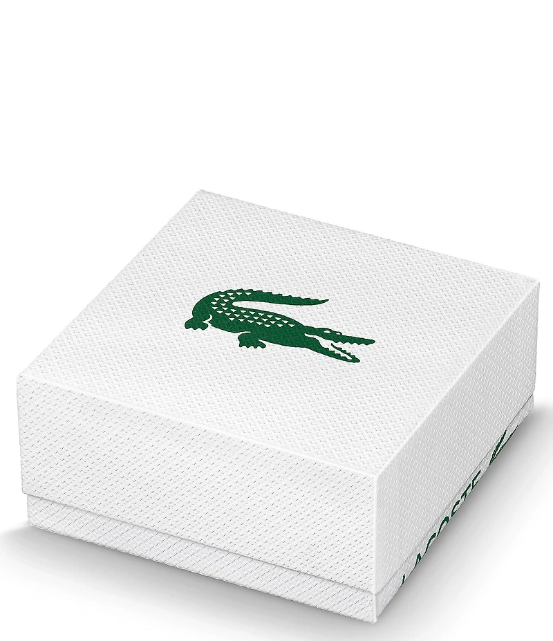 Lacoste Women's Love My Crocodile Heart Stainless Steel Line Bracelet