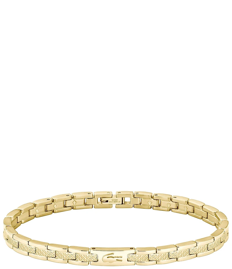 Lacoste Women's Metropole IP Gold Line Bracelet