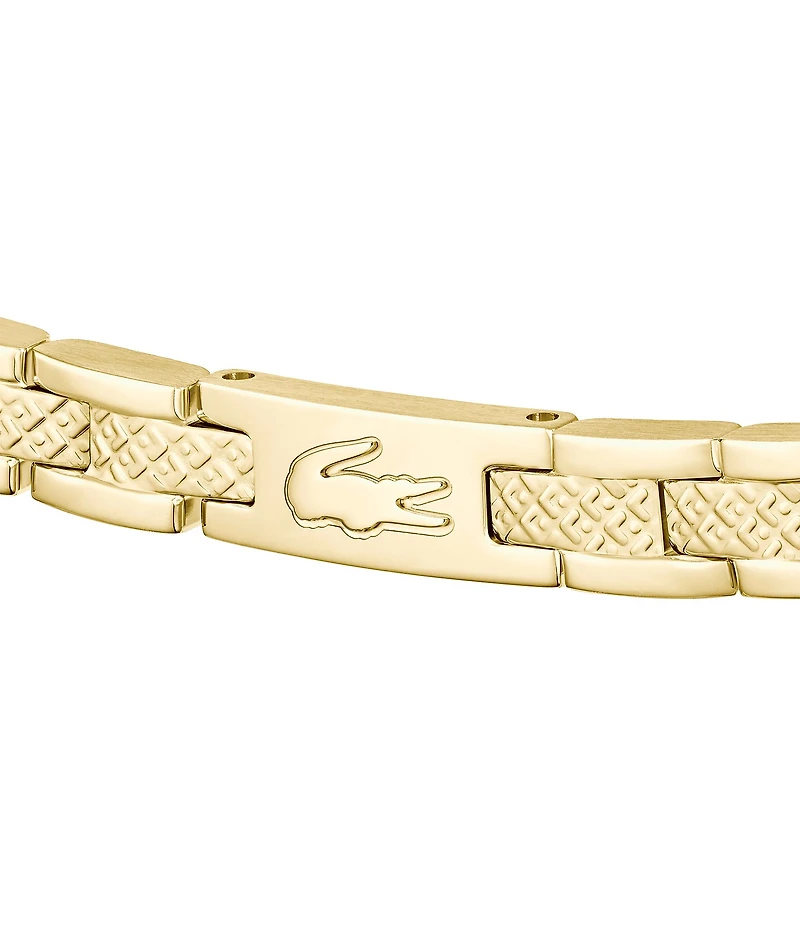 Lacoste Women's Metropole IP Gold Line Bracelet