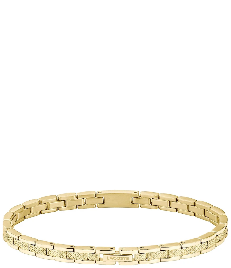 Lacoste Women's Metropole IP Gold Line Bracelet