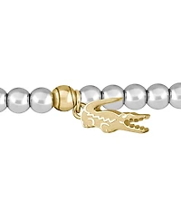 Lacoste Women's Orbe Stainless Steel Stretch Bracelet