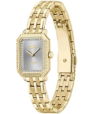 Lacoste Women's Parisienne Analog Gold Tone Stainless Steel Bracelet Watch