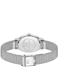 Lacoste Women's Parisienne Two Hand Stainless Steel Mesh Bracelet Watch