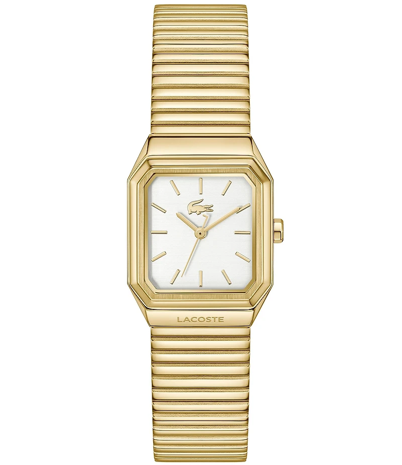 Lacoste Women's Rene Three Hand Stainless Steel Mesh Bracelet Watch