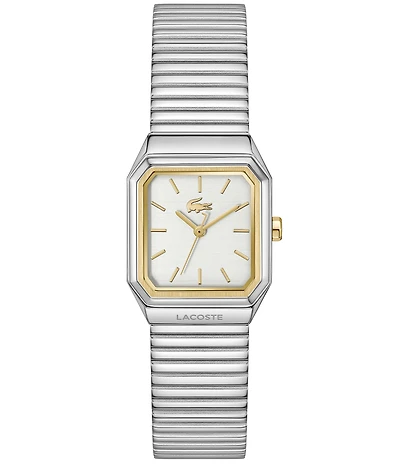 Lacoste Women's Rene Three Hand Stainless Steel Mesh Bracelet Watch