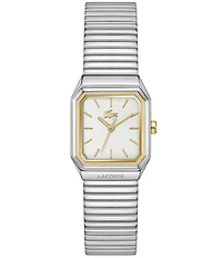 Lacoste Women's Rene Three Hand Stainless Steel Mesh Bracelet Watch