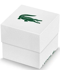 Lacoste Women's Rene Three Hand Stainless Steel Mesh Bracelet Watch