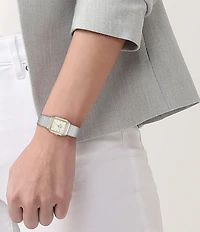 Lacoste Women's Rene Three Hand Stainless Steel Mesh Bracelet Watch