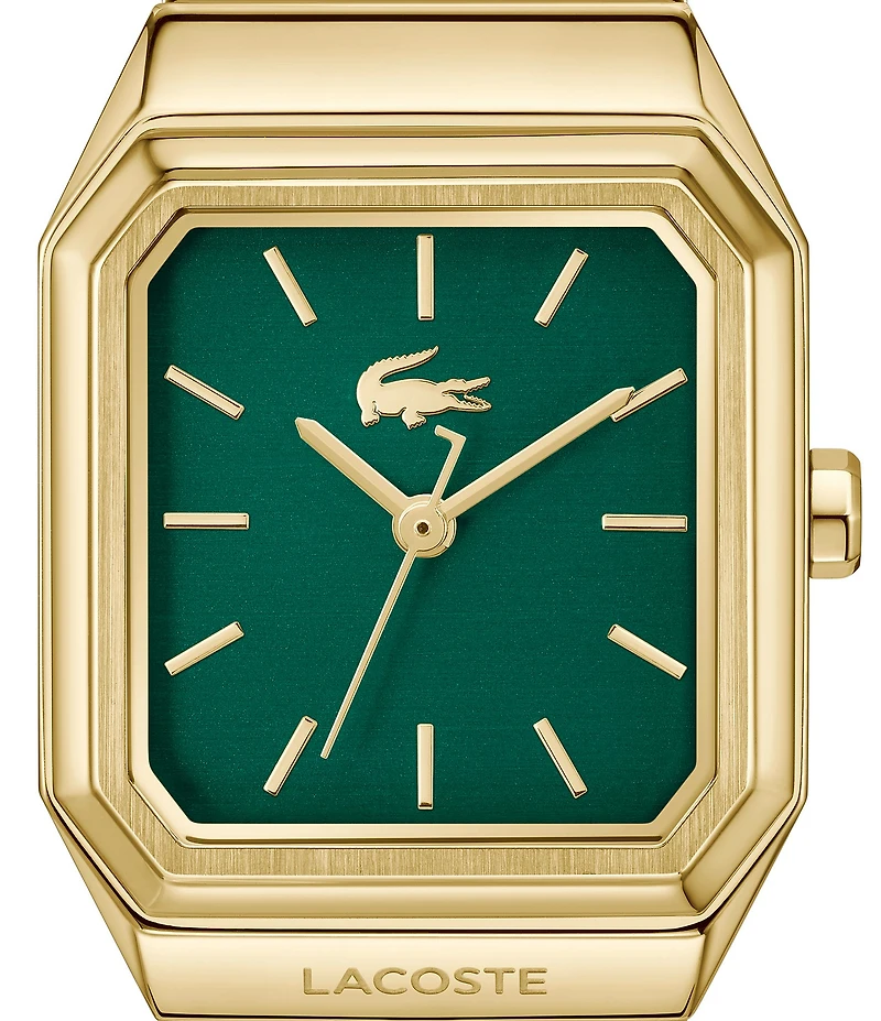 Lacoste Women's Rene Three Hand Stainless Steel Mesh Bracelet Watch