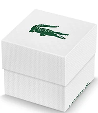 Lacoste Women's Rene Three Hand Stainless Steel Mesh Bracelet Watch