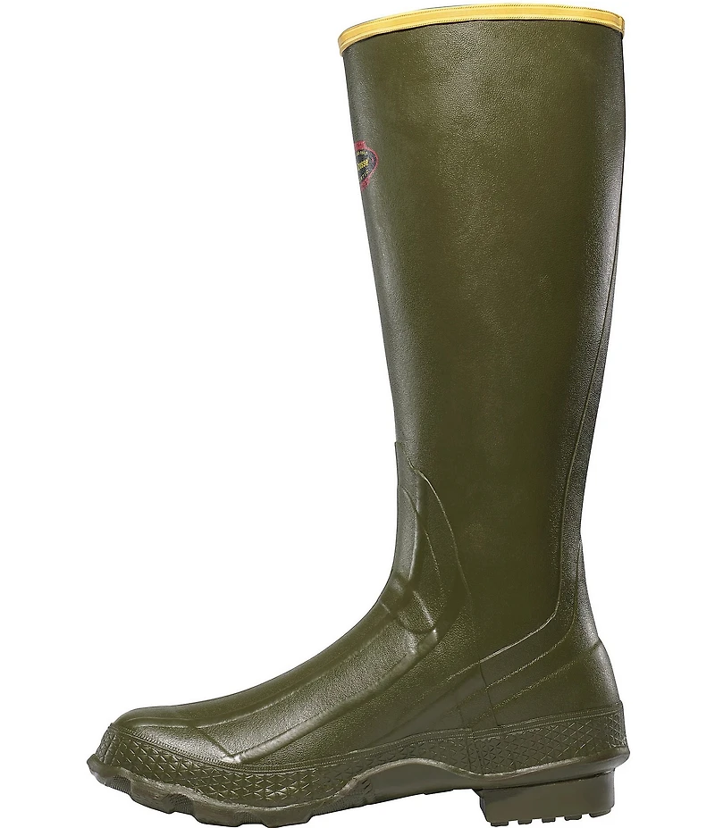 LaCrosse Men's Grange 18#double; Tall Waterproof Rubber Hunting Work Boots