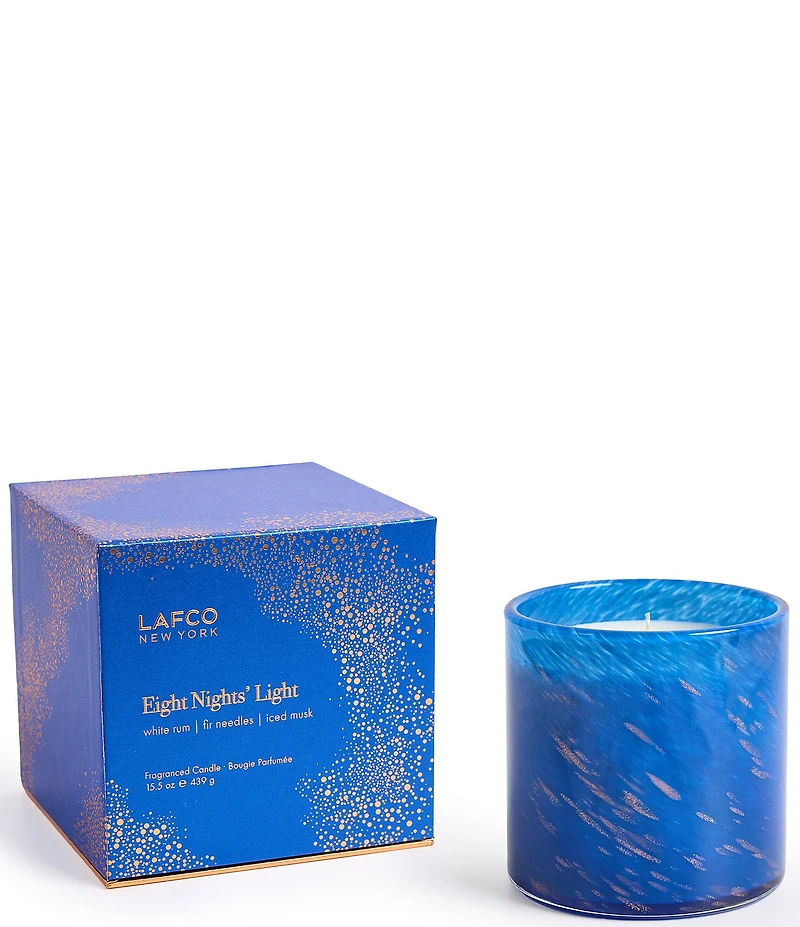 LAFCO New York Eight Night's Light Holiday Signature Candle, 15.5 oz.