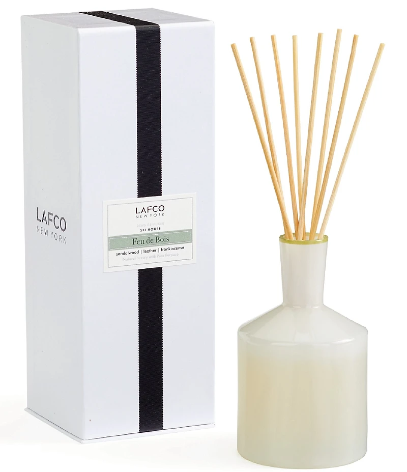 LAFCO New York Feu De Bois Classic 6oz Reed Diffuser