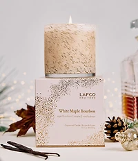 LAFCO New York Holiday White Maple Bourbon 15.5 oz. Signature Candle