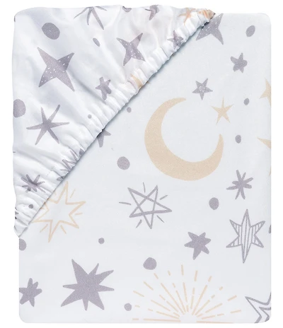Lambs & Ivy Goodnight Moon Cotton Fitted Crib Sheet