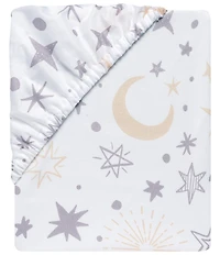 Lambs & Ivy Goodnight Moon Cotton Fitted Crib Sheet
