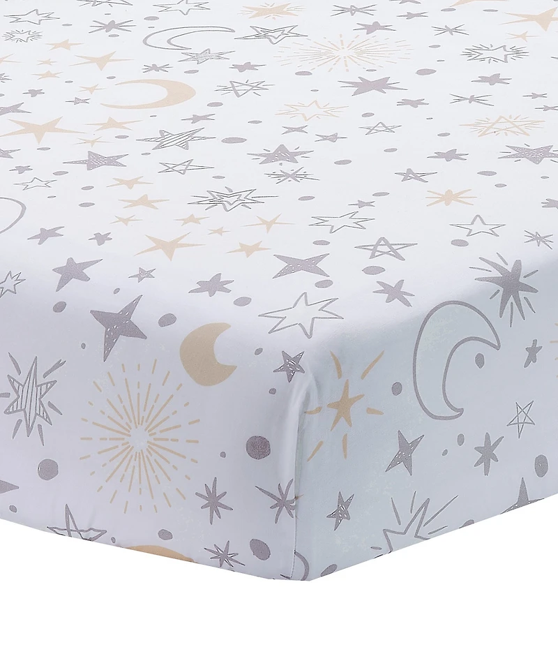 Lambs & Ivy Goodnight Moon Cotton Fitted Crib Sheet