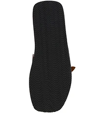 L'Amour Des Pieds Aldara Leather Flower Vine Slide Sandals