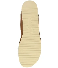 L'Amour Des Pieds Azenor Linen Platform Wedge Sandals